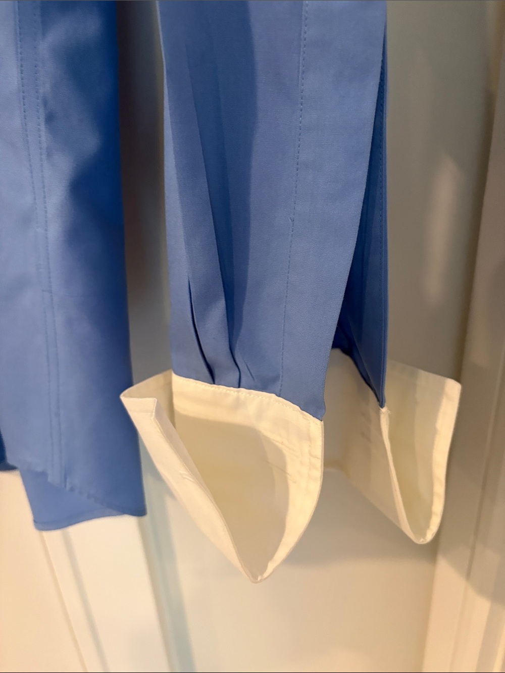 Charles Tyrwhitt Men's Blue Dress Shirt with White Collar and Cuffs SZ 15/34 - Picture 4 of 8